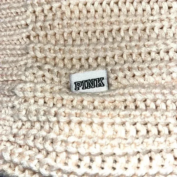 Victoria's Secret Pink V-neck shaker knit sweater Small - Picture 7 of 11